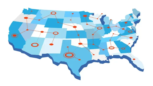 Long-distance non-emergency medical transportation across the United States